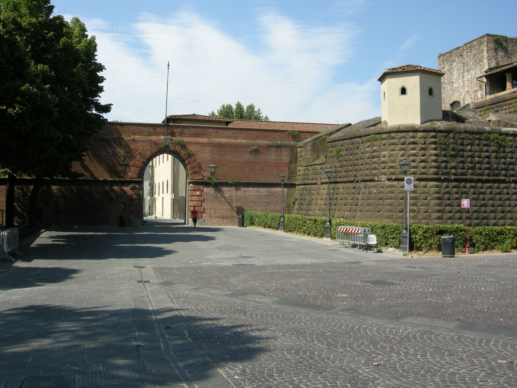 Fortezza da Basso Florence Fortress Entrance